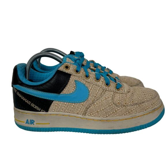 Nike Air Force 1 Low PRM Thompson Original Six” Bahamas Born Size Men's 7 - Picture 1 of 12